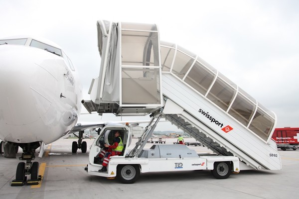 Trabajadores para swissport