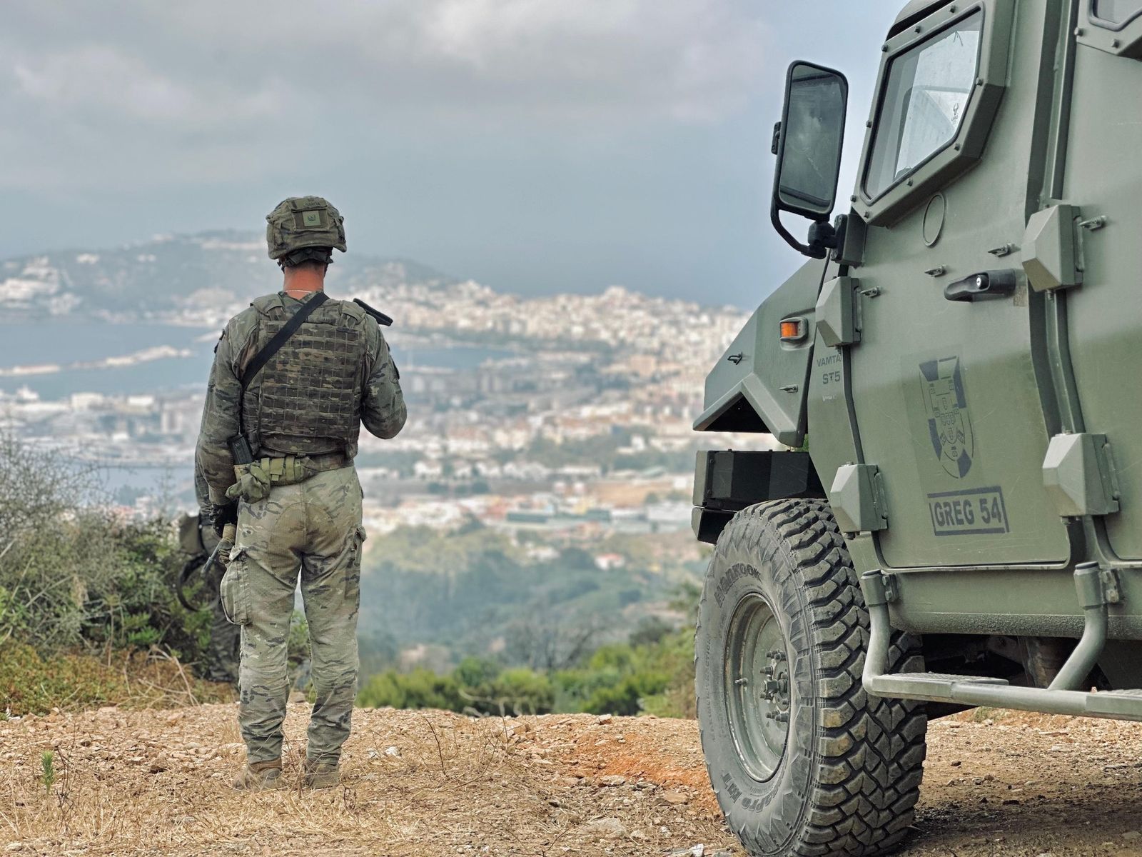 Militar en Ceuta